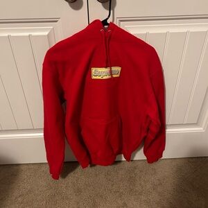 Supreme Red Hoodie
